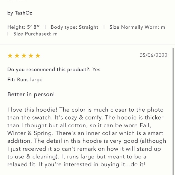 Anthropologie NWT 100% Cotton size XS yet oversized fit soft hoodie - Picture 10 of 15